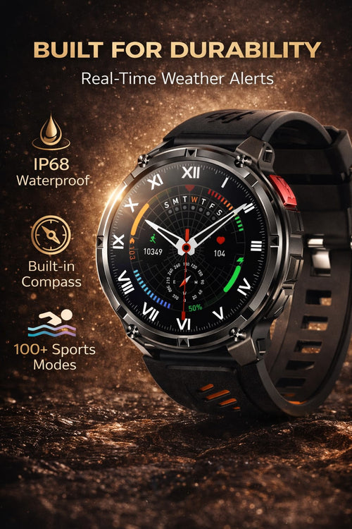 RichtWay Tactical Style Smartwatch –Built for Performance& Everyday Power